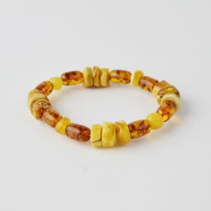 Mix light colors Amber bracelet