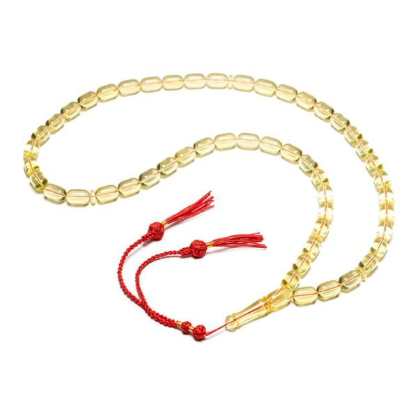 Desert Glow Amber Rosary – Premium 33 Beads Misbaha - Image 2