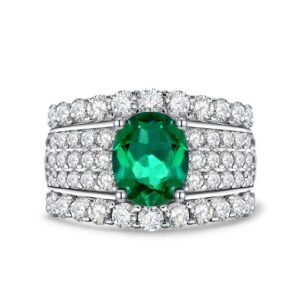 Stunning Cubic zirconia rings Dubai silver 925