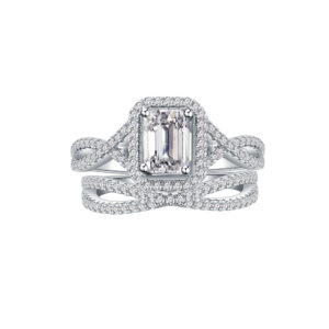 Stunning zirconia rings silver 925 Rhodium Plated buy in Dubai