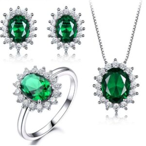 Cubic Zircon Dubai Jewelry Set Grace in Every Detail