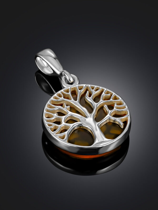 Charming pendant made of genuine Baltic amber "Beltane" - Image 3