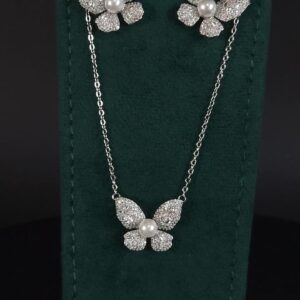 Mother of Pearl Stainless Steel  Jewelry Set in Dubai Grace in Every Detail