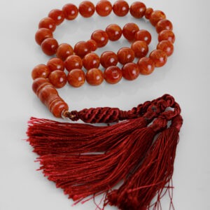 Old German Masabih 19gm/23gm - 33 Beads olive shape or round shape small beads