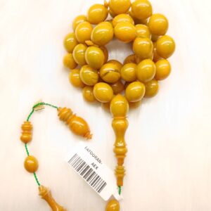 Amazing unusual Golden color New Fatooran Tasbih with Tamlekah 33 beads