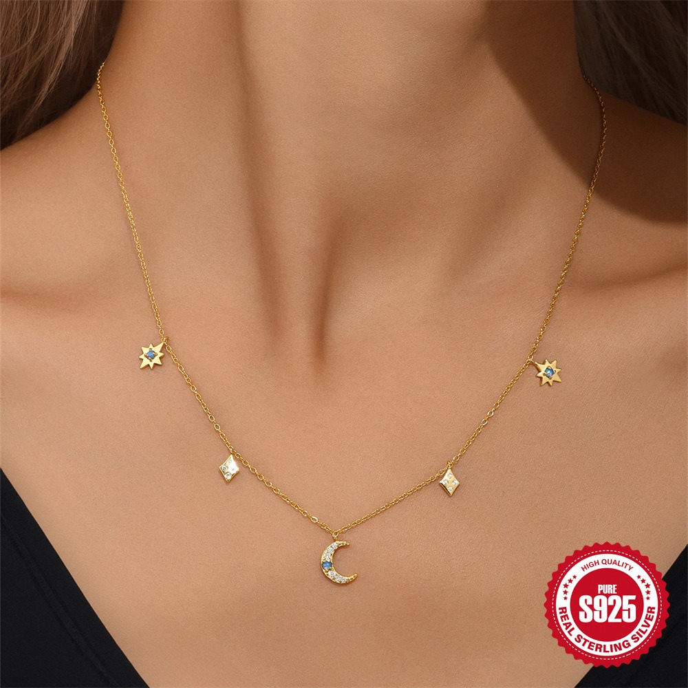 Turquoise s925 Gold Plated Jewelry Set Dubai Grace in Every Detail - Image 3