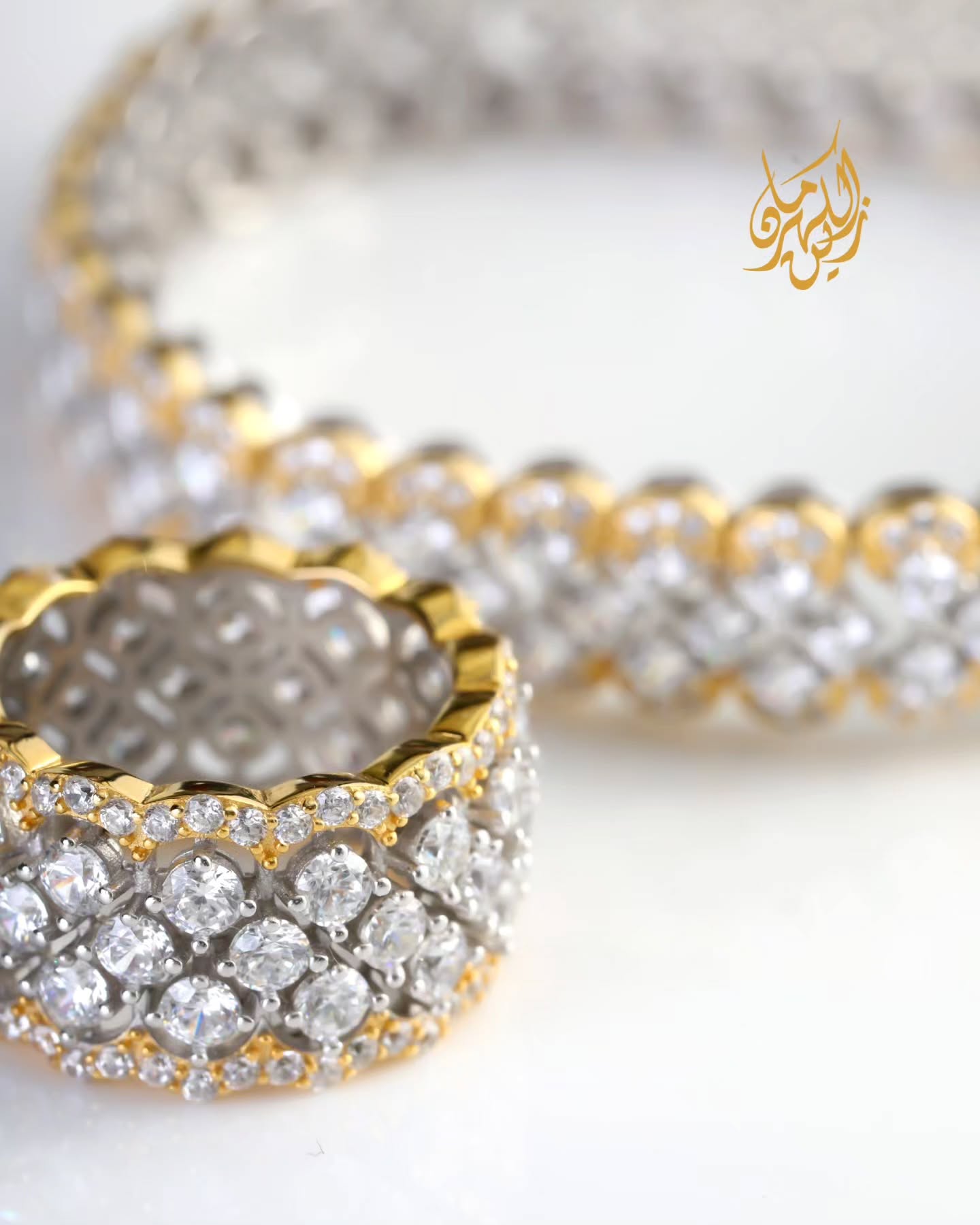 Italian design Italian made Dubai s925 zircon Jewelry Dubai Timeless Sparkle - Image 3