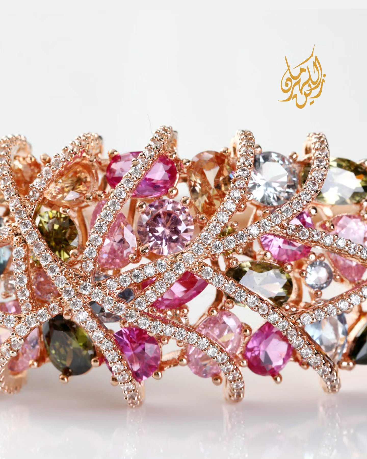 Stainless steel Cubic Zirconia Jewelry buy Dubai Timeless Sparkle - Image 4