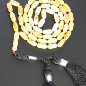 Desert Glow Amber Rosary – Premium Beads Misbaha 32g 51 Beads Polish Amber - Image 2