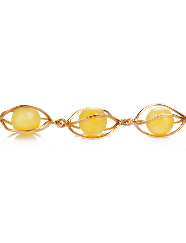 Honey Amber Bracelet - Image 3