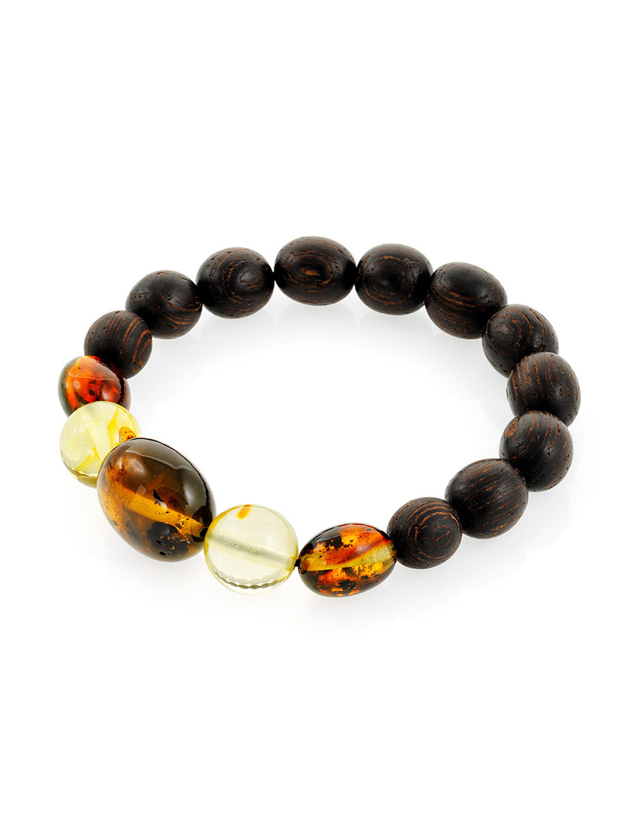 Amber Wood Bracelet - Image 3