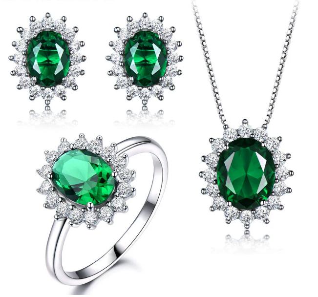 Cubic Zircon Dubai Jewelry Set Grace in Every Detail