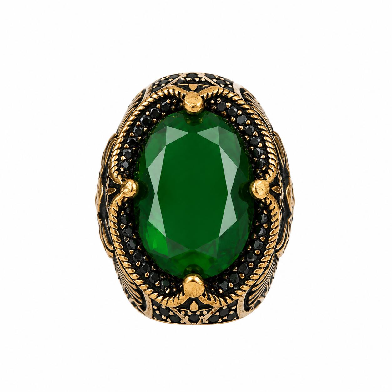 Royal Emerald Rings