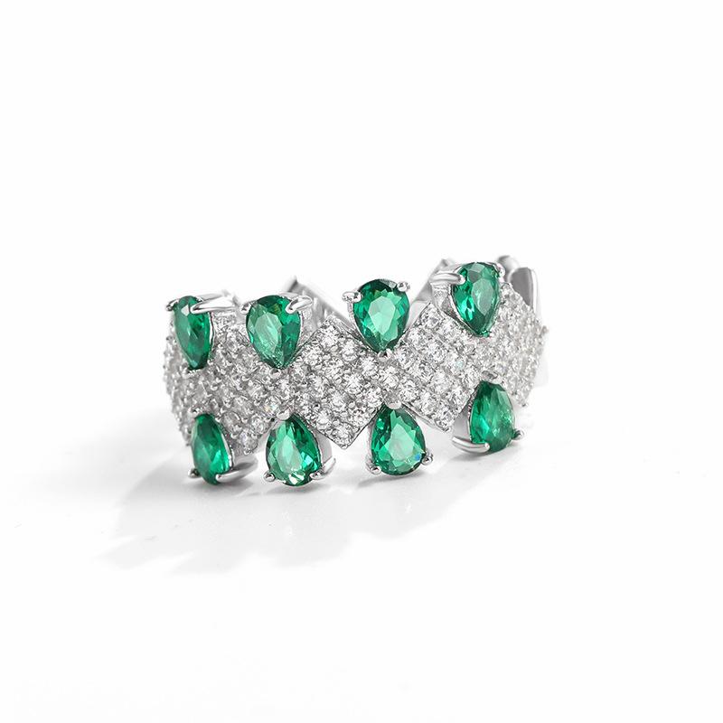 Regal Green CZ Ring - Image 3