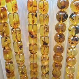 Transparent honey color with natural insects Caribbean amber baby Copal Amber - Image 2