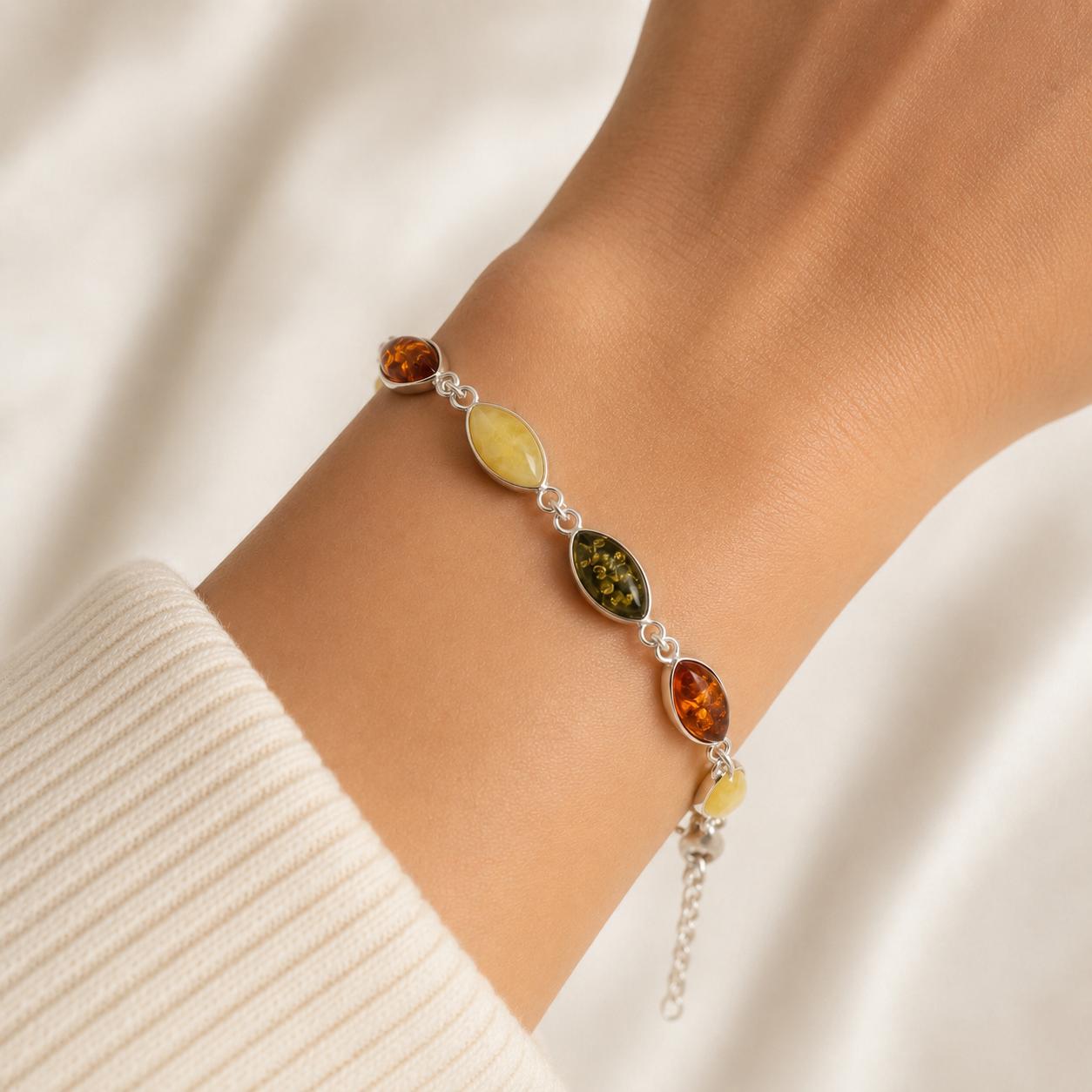 Mix Colour Beads Bracelet - Image 2