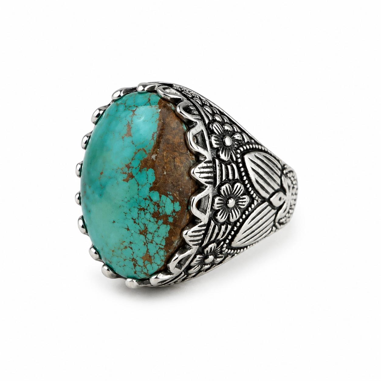 Turquoise Stone Rings - Image 4