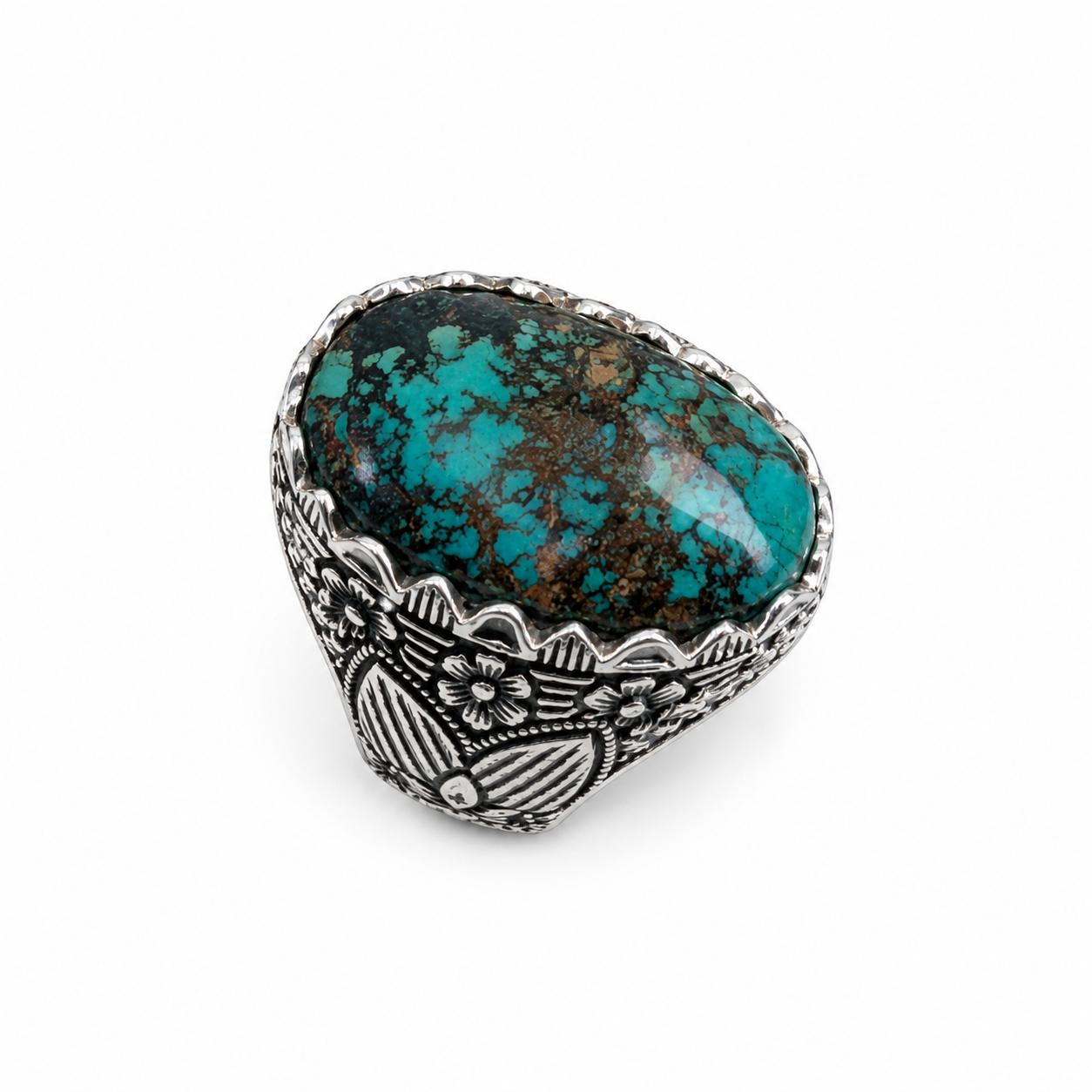 Turquoise Stone Rings - Image 2