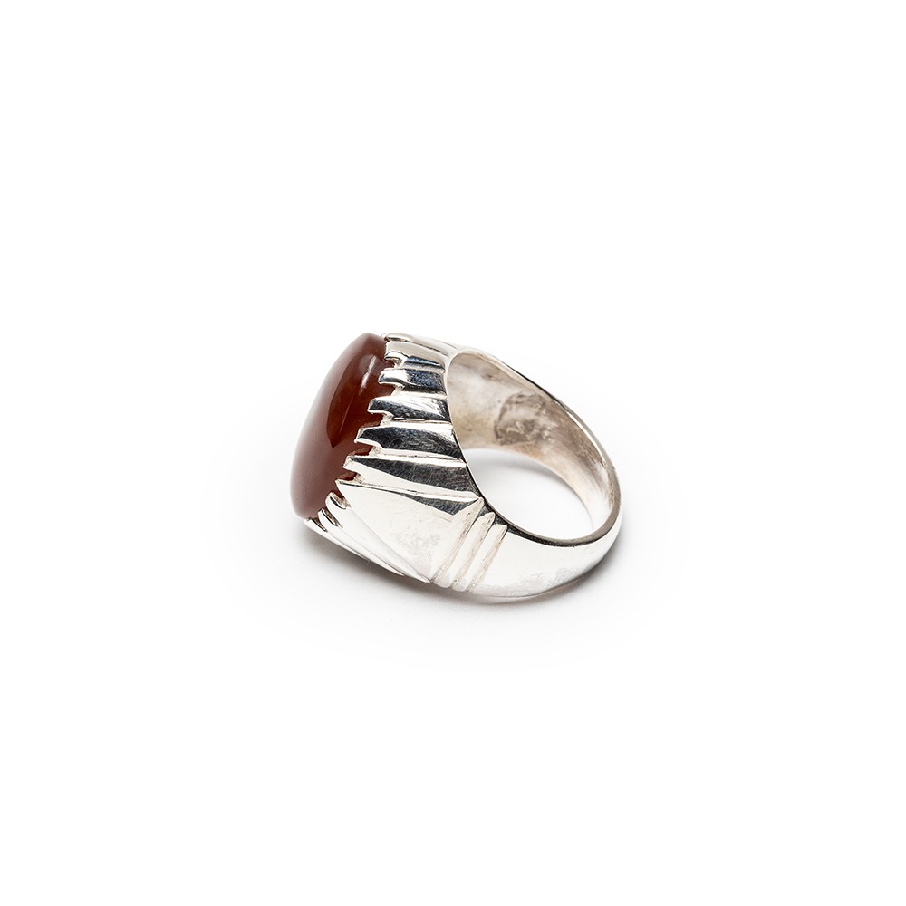 Handcrafted Yemeni Aqeeq rings Dubai - Image 4