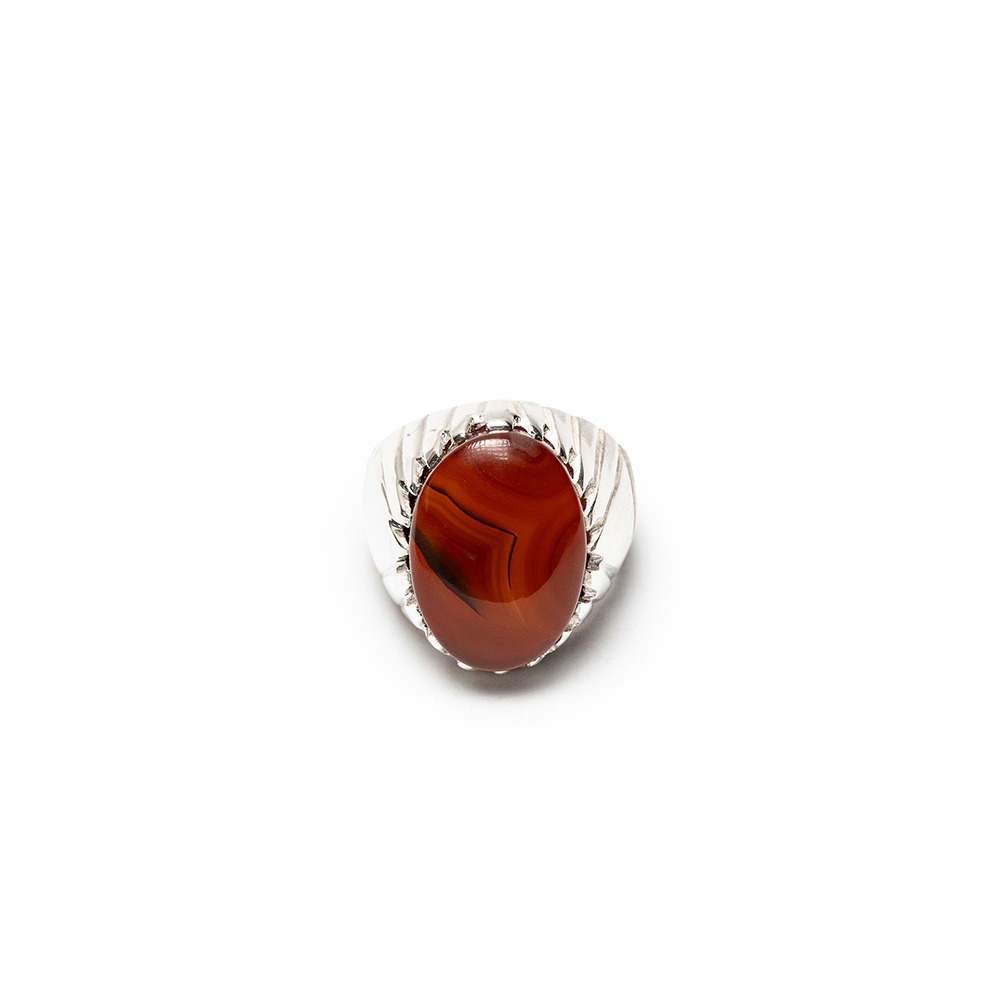 Handcrafted Yemeni Aqeeq rings Dubai