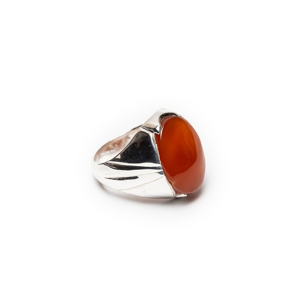 Aqeeq Yamani stone rings Dubai handmade - Image 2