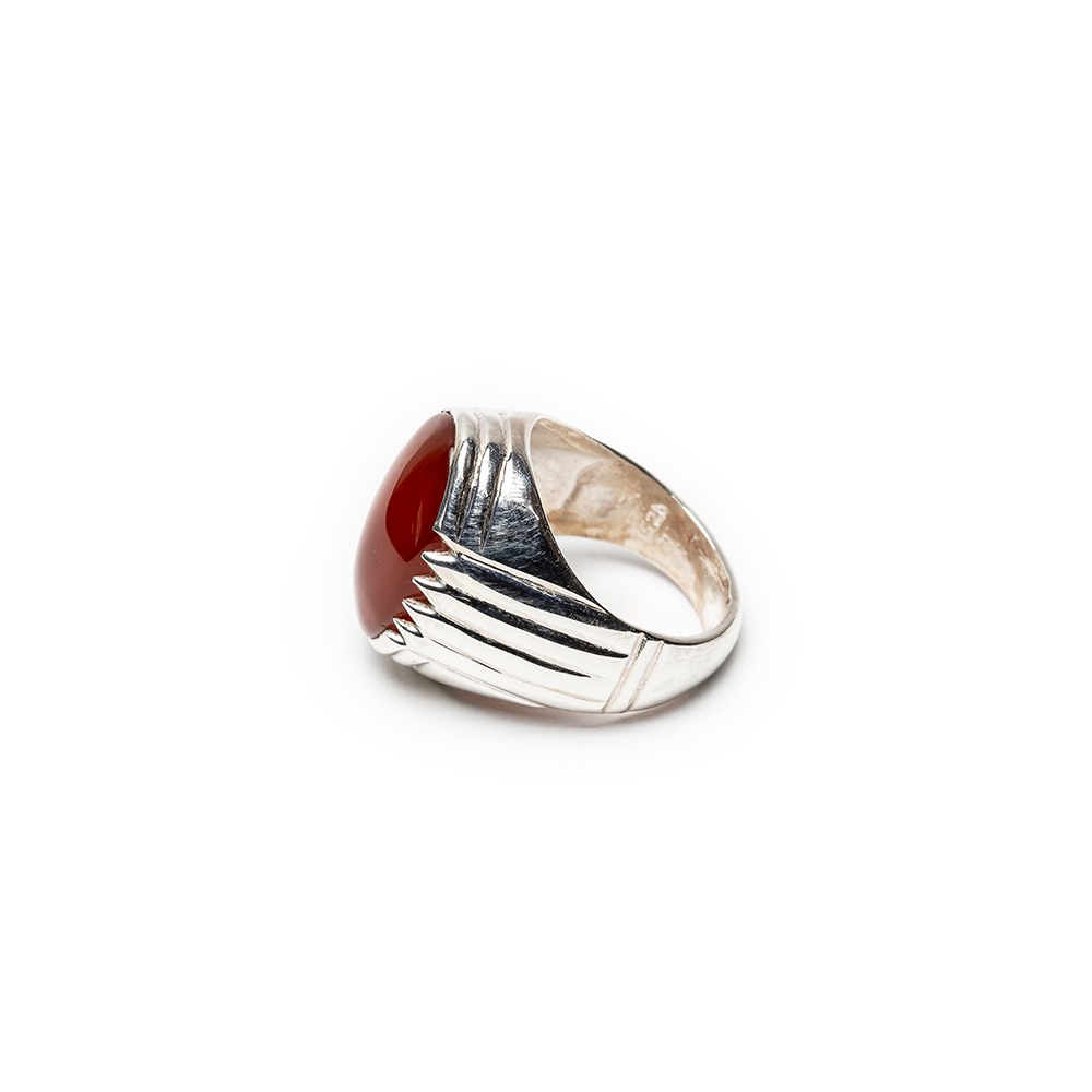 Handcrafted Ring Aqeeq Yamani Dubai - Image 4