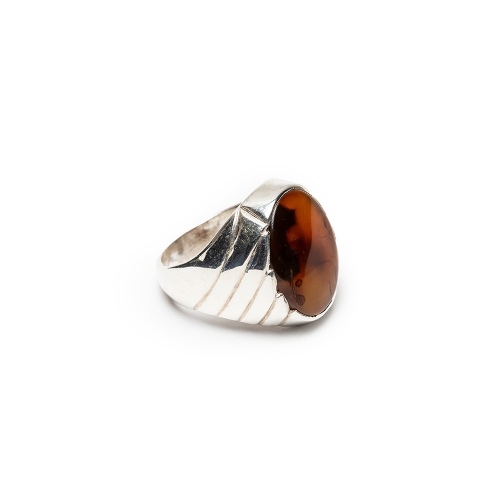 Dubai Aqeeq Yamani stone ring - Image 2