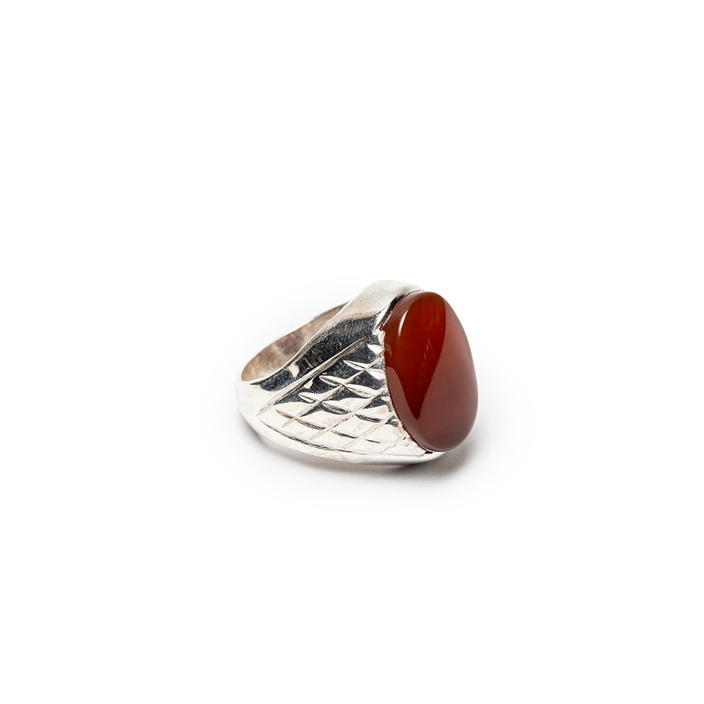 Dubai handcrafted Aqeeq Yamani rings - Image 2