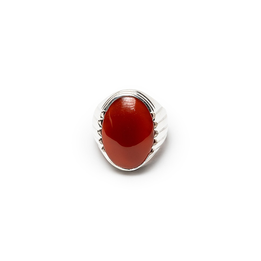 Custom-made Aqeeq Yamani ring Dubai