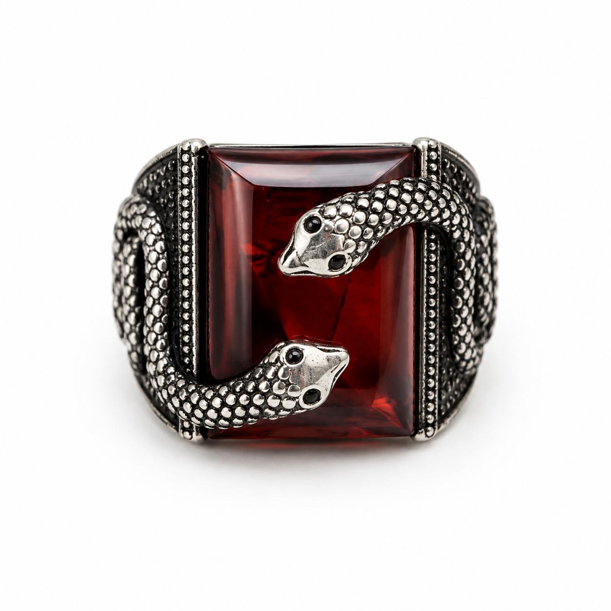 Unique Garnet Ring