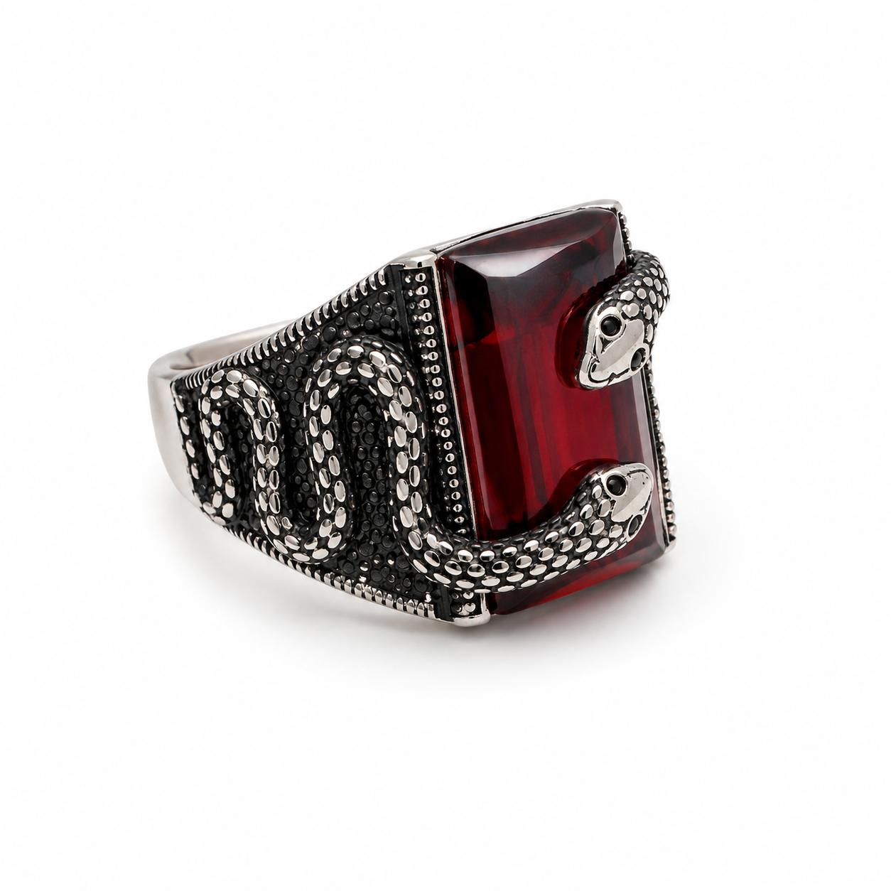 Unique Garnet Ring - Image 2