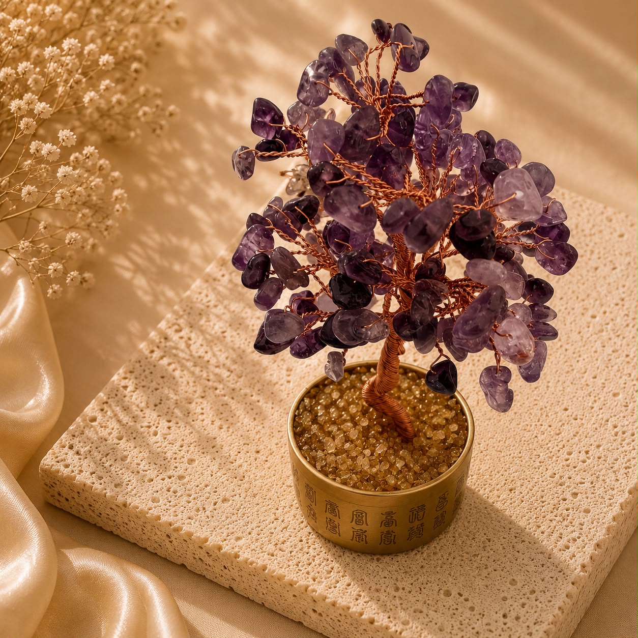 Amethyst Prosperity Tree