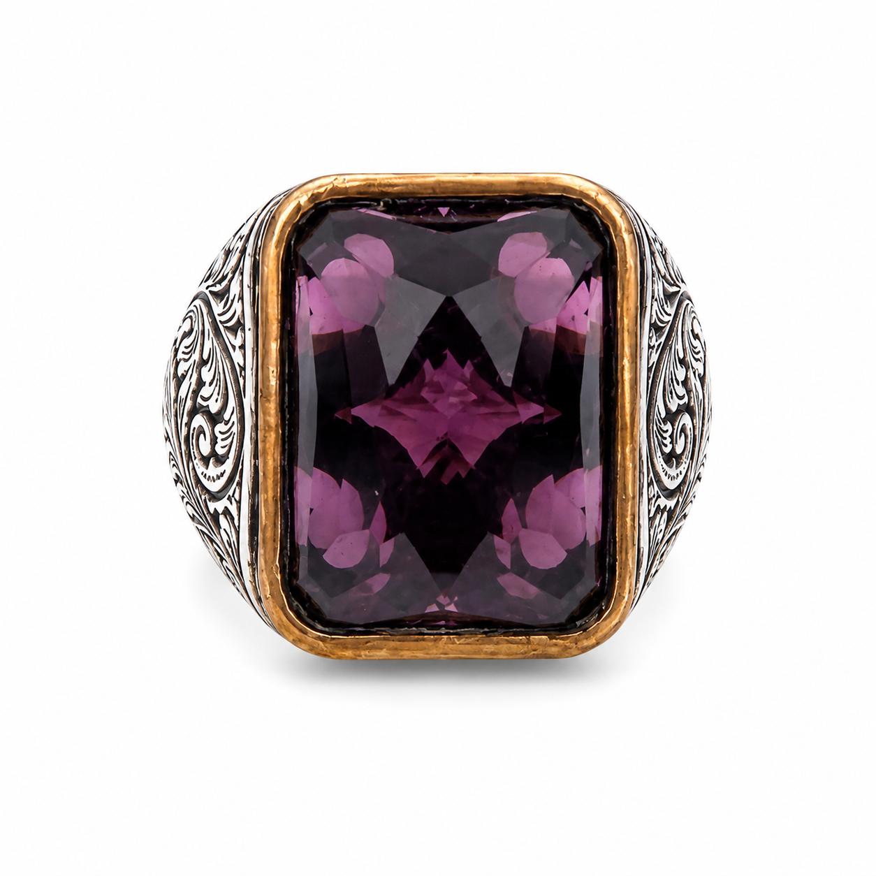 Imperial Amethyst Rings