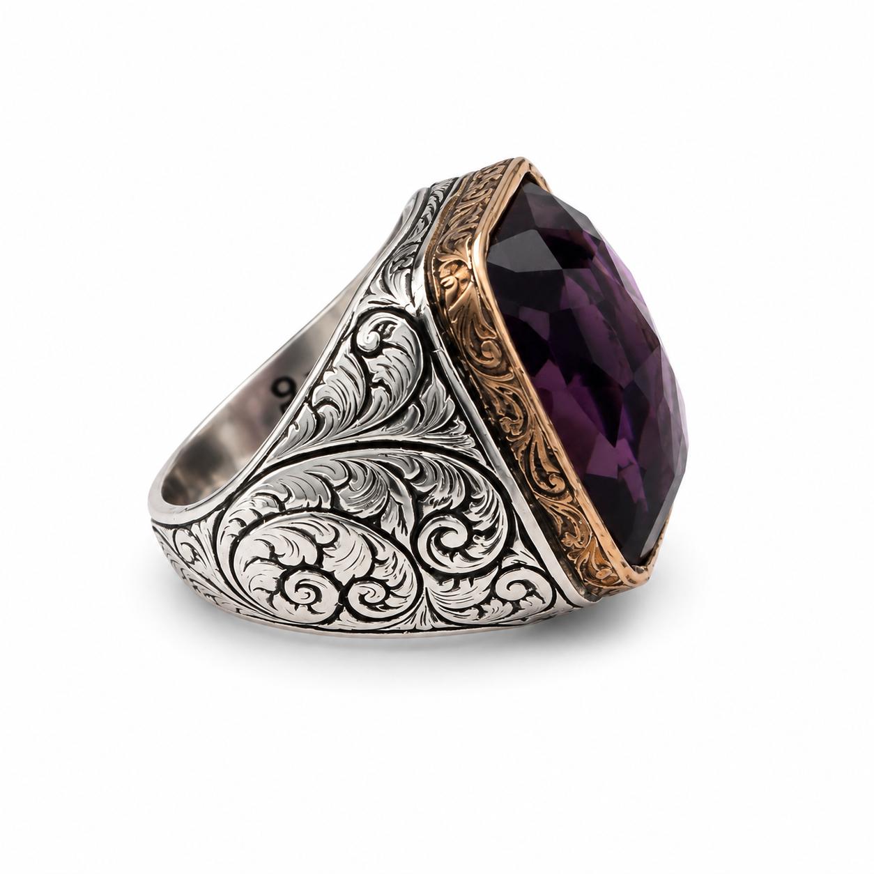 Imperial Amethyst Rings - Image 2