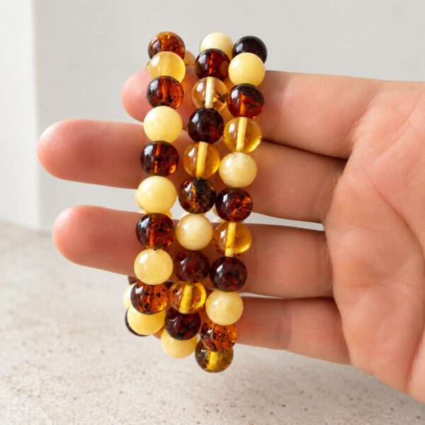 10mix Mix Colors Amber Bracelets