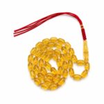 Natural Baltic Amber Misbah 27g 47Beads 8X12mm