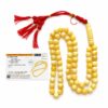 51g2.jpeg Natural Baltic Amber Misbah 51g 66 Round Beads 11mm