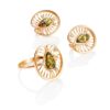 Forest Glow Amber Ring