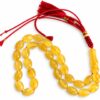 8x13 Natural Baltic Amber 19g 33Beads 9X12mm