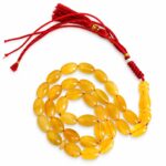Natural Baltic Amber 19g 33Beads 9X12mm