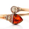 BAN2.jpg Snake Amber and Cubic Zirconia Bangle