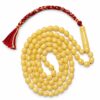 Natural Baltic Amber Misbah 32g 99Beads 7X9mm