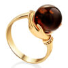 Beautiful-ring-Hugs-made-of-cognac-amber-1.jpeg Amber Glow Ring
