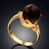 Beautiful-ring-Hugs-made-of-cognac-amber-3.jpeg Amber Glow Ring