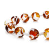 Bracelet-made-of-amber-mosaic-balls-3.jpeg Natural Baltic Amber Mosaic Bracelet