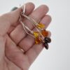 Multicolor Amber Earrings