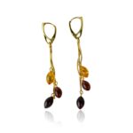 Amber Drop Earrings