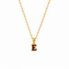 Classic Amber Alphabet Pendant