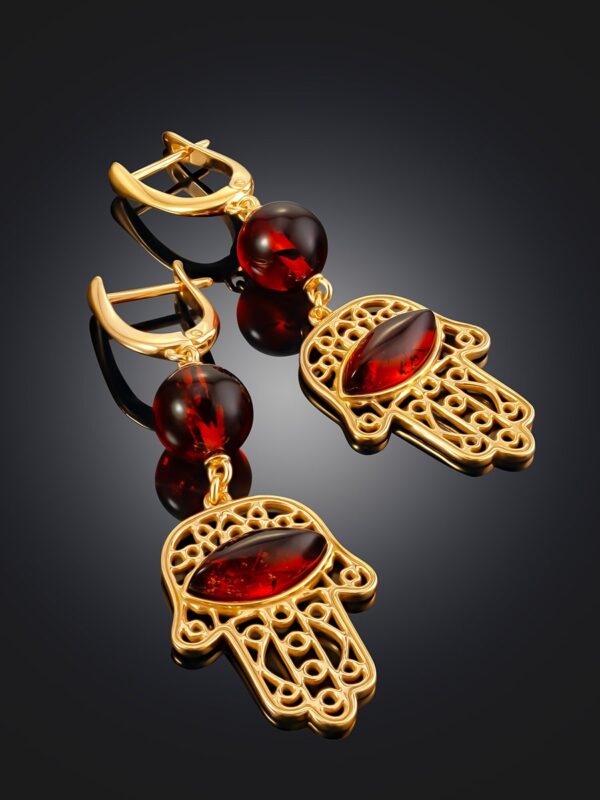 EYE5.jpg Golden Lace Amber Earrings