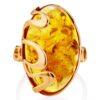 Bold Amber Ring